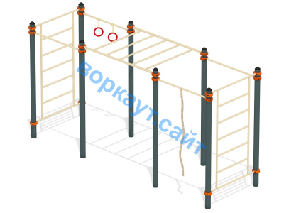Воркаут комплекс гимнастический  ВС-24 в Чувашской республике