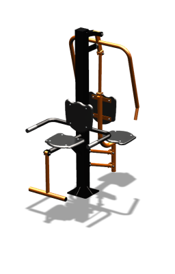 Уличный тренажер "Жим от груди Флекс" УТ324 в Чувашской республике