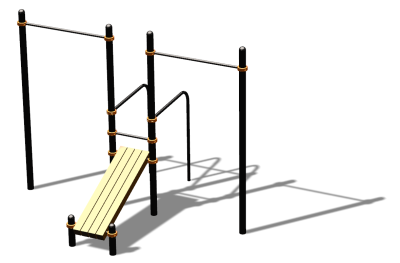 Спортивный комплекс воркаут ВС-132 в Чувашской республике