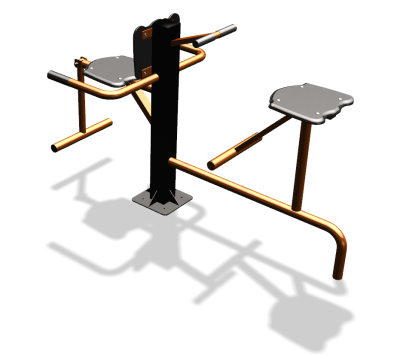 Уличный тренажер "Флекс Твистер сидя" УТ343 в Чувашской республике