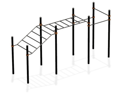 Спортивный комплекс воркаут ВС-53 в Чувашской республике