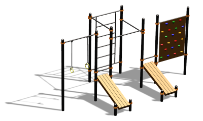 Спортивный комплекс воркаут ВС-125 в Чувашской республике