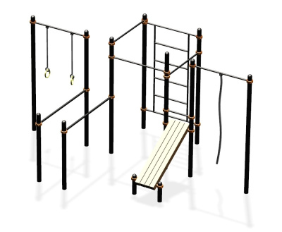 Спортивный комплекс воркаут ВС-65 в Чувашской республике