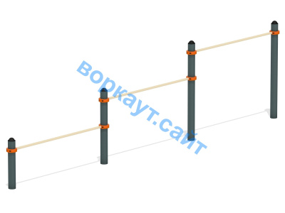 Каскад турников тройной ВС-6 в Чувашской республике