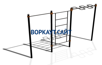 Спортивный комплекс воркаут ВС-129 в Чувашской республике