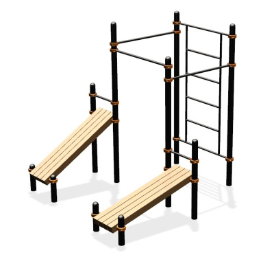 Спортивный комплекс воркаут ВС-42 в Чувашской республике