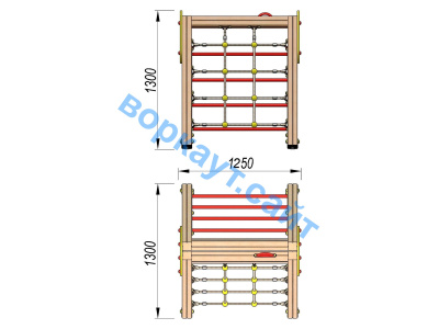Детский спортивный комплекс ДСК 3201 в Чувашской республике