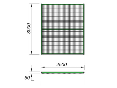 Ограждение спортивной площадки 2500х3000 МАФ 5103 в Чувашской республике