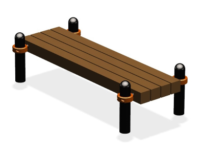 Воркаут скамья ВС-38 в Чувашской республике