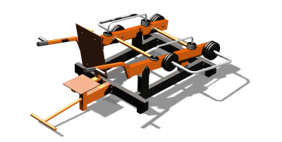 Силовой уличный тренажер  "Трицепс"  УТ424 в Чувашской республике