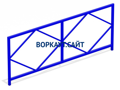 Ограждение площадки МАФ 5001 в Чувашской республике