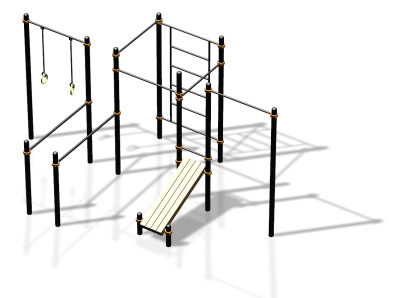 Спортивный комплекс воркаут ВС-152 в Чувашской республике