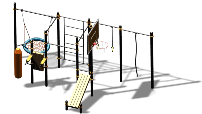 Спортивный комплекс воркаут ВС-88 в Чувашской республике