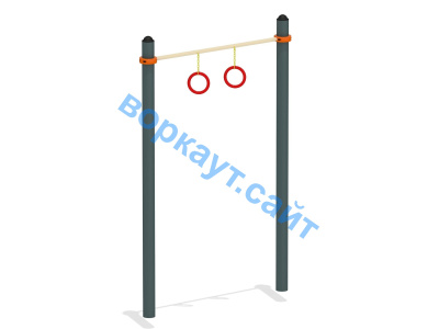 Турник с кольцами ВС-7 в Чувашской республике Турник с кольцами ВС-7 в Чувашской республике