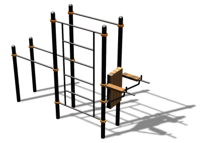 Спортивный комплекс воркаут ВС-137 в Чувашской республике