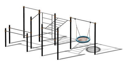 Спортивный комплекс воркаут ВС-105 в Чувашской республике