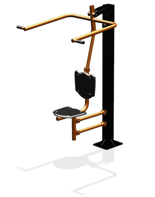 Уличный тренажер "Верхняя тяга одинарный" УТ 114 в Чувашской республике