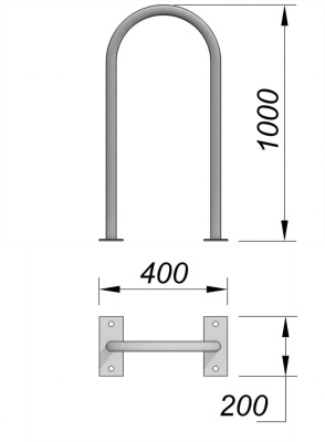Велопарковка МАФ 6001 в Чувашской республике