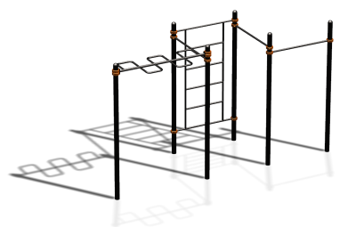Спортивный комплекс воркаут ВС-138 в Чувашской республике