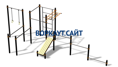Спортивный комплекс воркаут ВС-95 в Чувашской республике