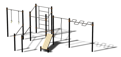 Спортивный комплекс воркаут ВС-85 в Чувашской республике