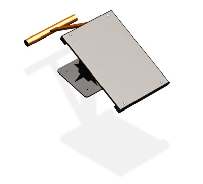 Уличный тренажер "Скамья для пресса" УТ 121 в Чувашской республике