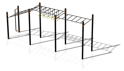 Спортивный комплекс воркаут ВС-147 в Чувашской республике