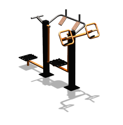 Уличный тренажер "Штурвал Пресс Супертвистер" УТ301 в Чувашской республике