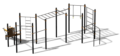 Спортивный комплекс воркаут ВС-86 в Чувашской республике