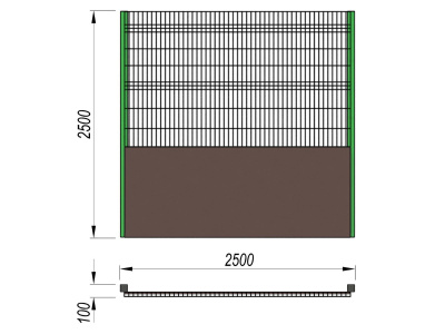 Ограждение хоккейной коробки МАФ 5202 в Чувашской республике Ограждение хоккейной коробки МАФ 5202 в Чувашской республике