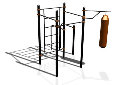 Спортивный комплекс воркаут ВС-144 в Чувашской республике