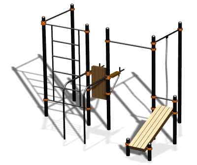 Спортивный комплекс воркаут ВС-145 в Чувашской республике