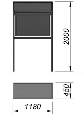 Информационный стенд МАФ 6006 в Чувашской республике