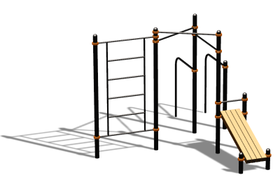 Спортивный комплекс воркаут ВС-133 в Чувашской республике