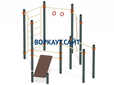 Спортивный комплекс воркаут ВС-49 в Чувашской республике