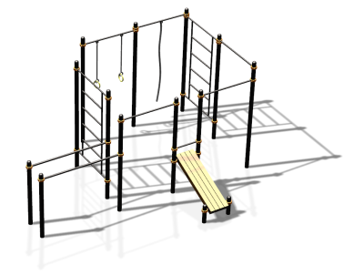 Спортивный комплекс воркаут ВС-157 в Чувашской республике