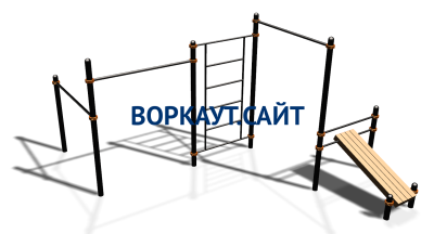 Спортивный комплекс воркаут ВС-113 в Чувашской республике