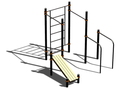 Спортивный комплекс воркаут ВС-123 в Чувашской республике
