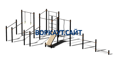 Спортивный комплекс воркаут ВС-83 в Чувашской республике