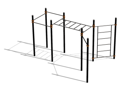 Спортивный комплекс воркаут ВС-117 в Чувашской республике